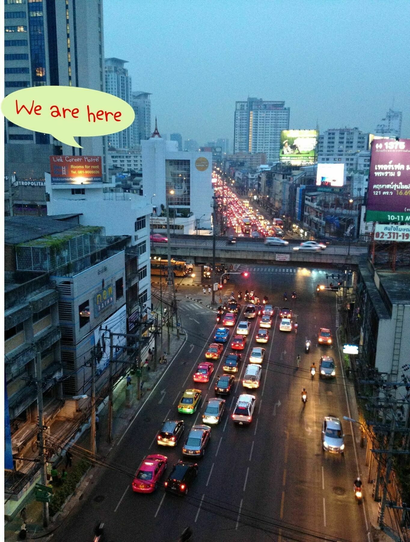 Link Corner Hostel Bangkok Ngoại thất bức ảnh